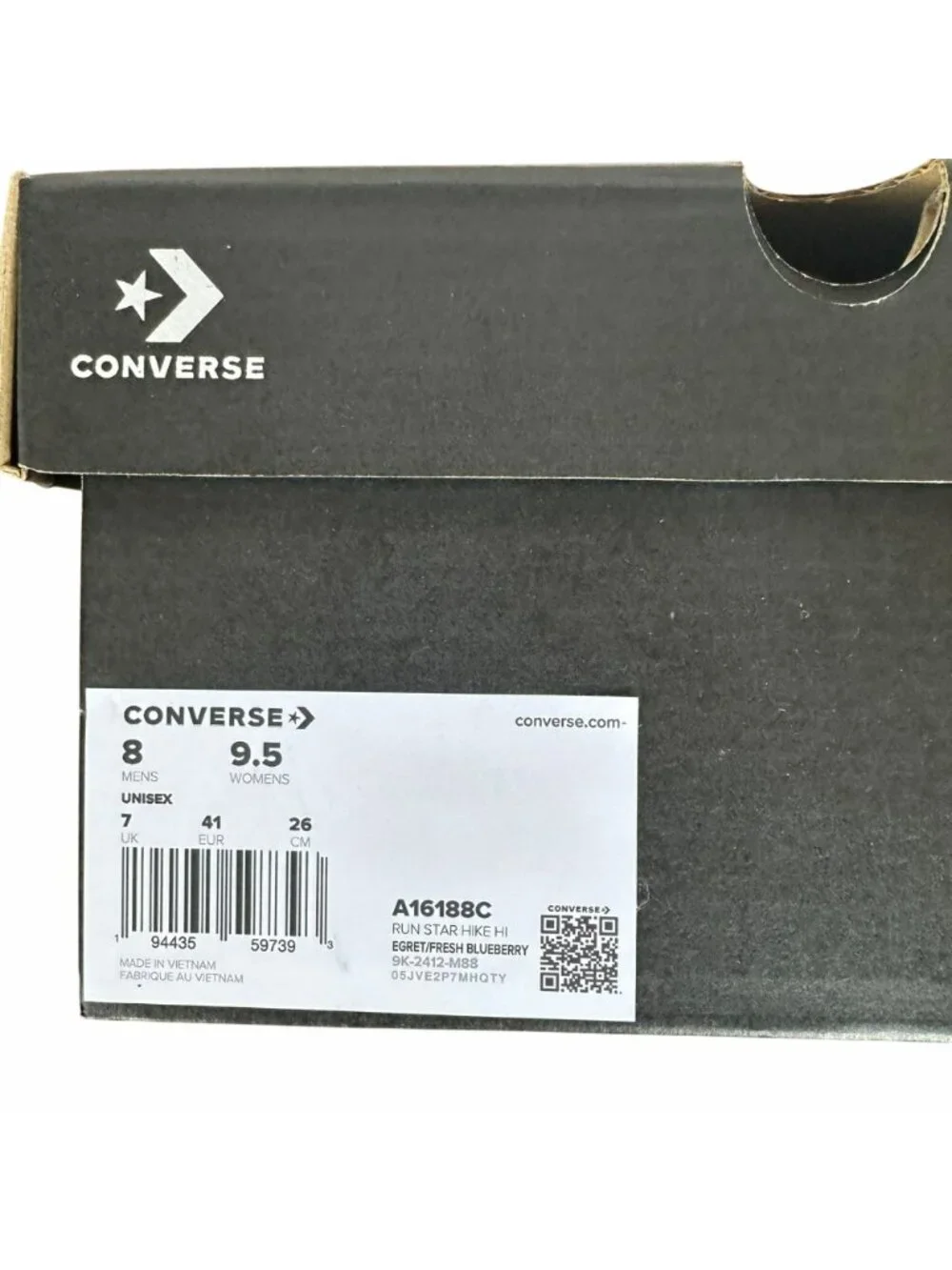 ⭐Converse Run Star Hike Hi Platform Color Pop Size 8 Mens Shoes Sneakers A16188C